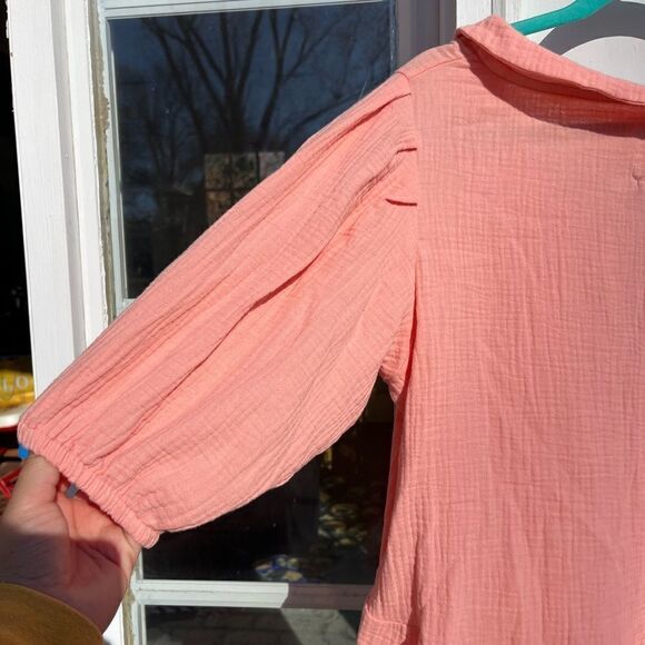 TACH Larina Embroidered Linen Top NWT - Picture 14 of 15